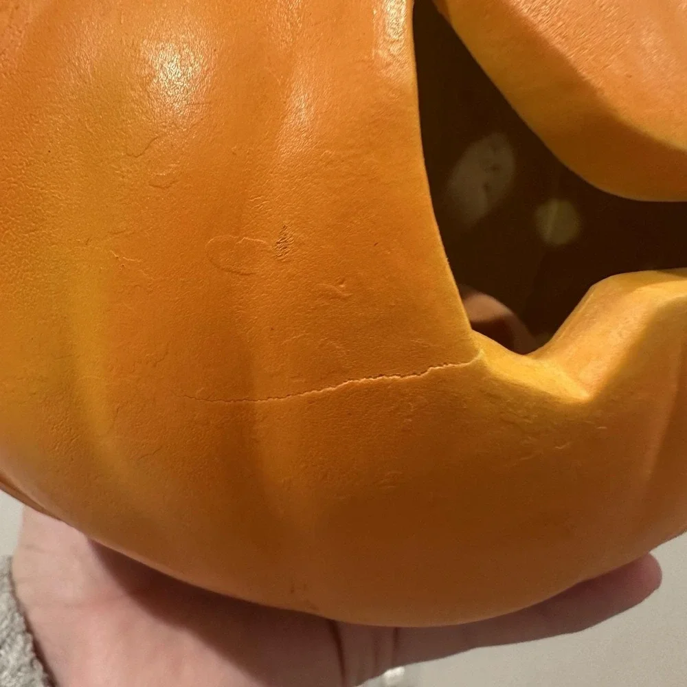VTG Walmart Color Change Light Up Jack O Lantern Pumpkin Blow Mold 10
